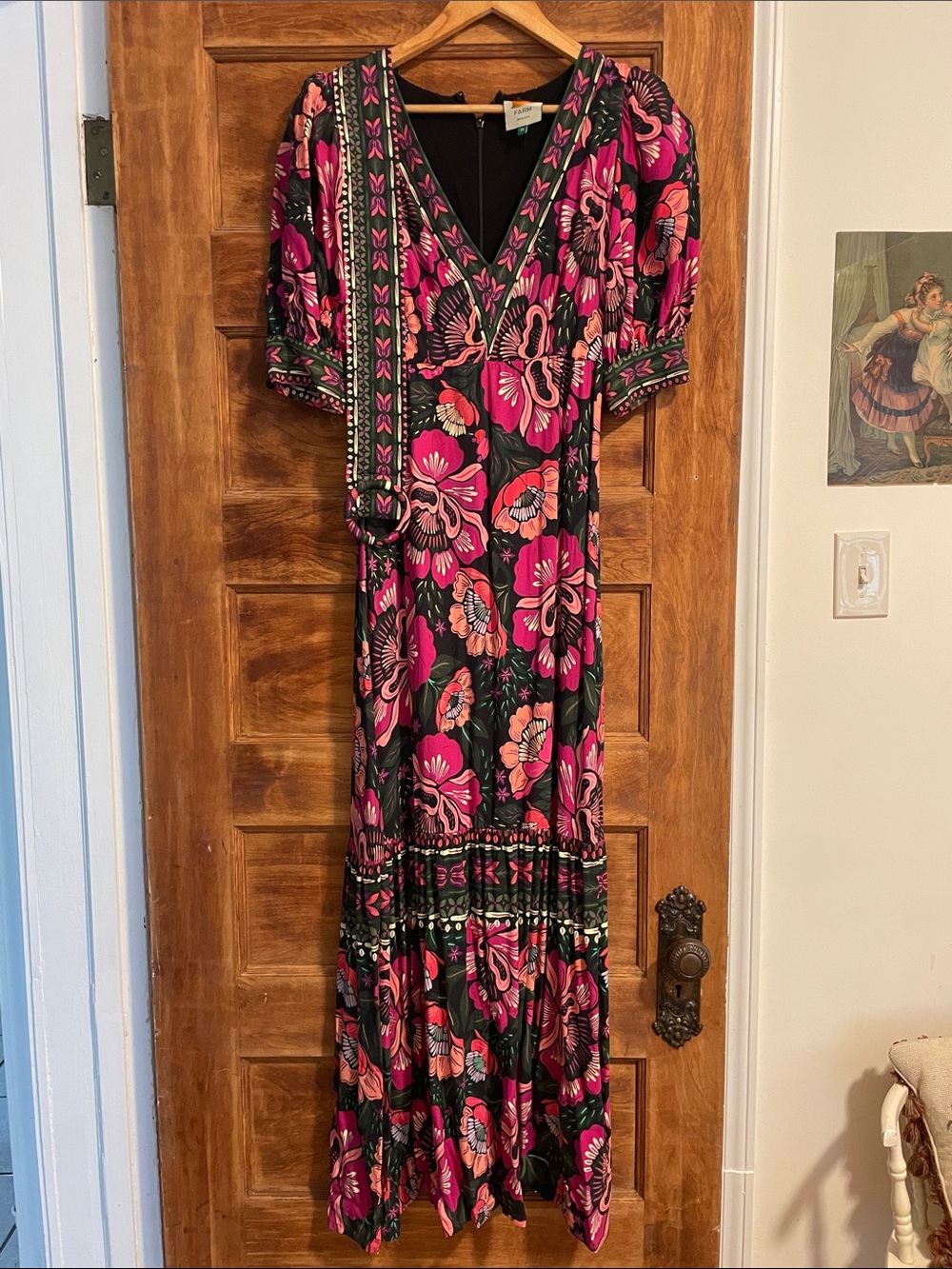 Farm Rio floral maxi dress